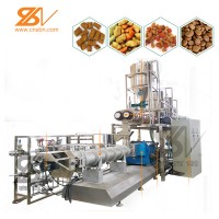 5 Ton per hour Animal pet fish feed machine processing line manufacturer